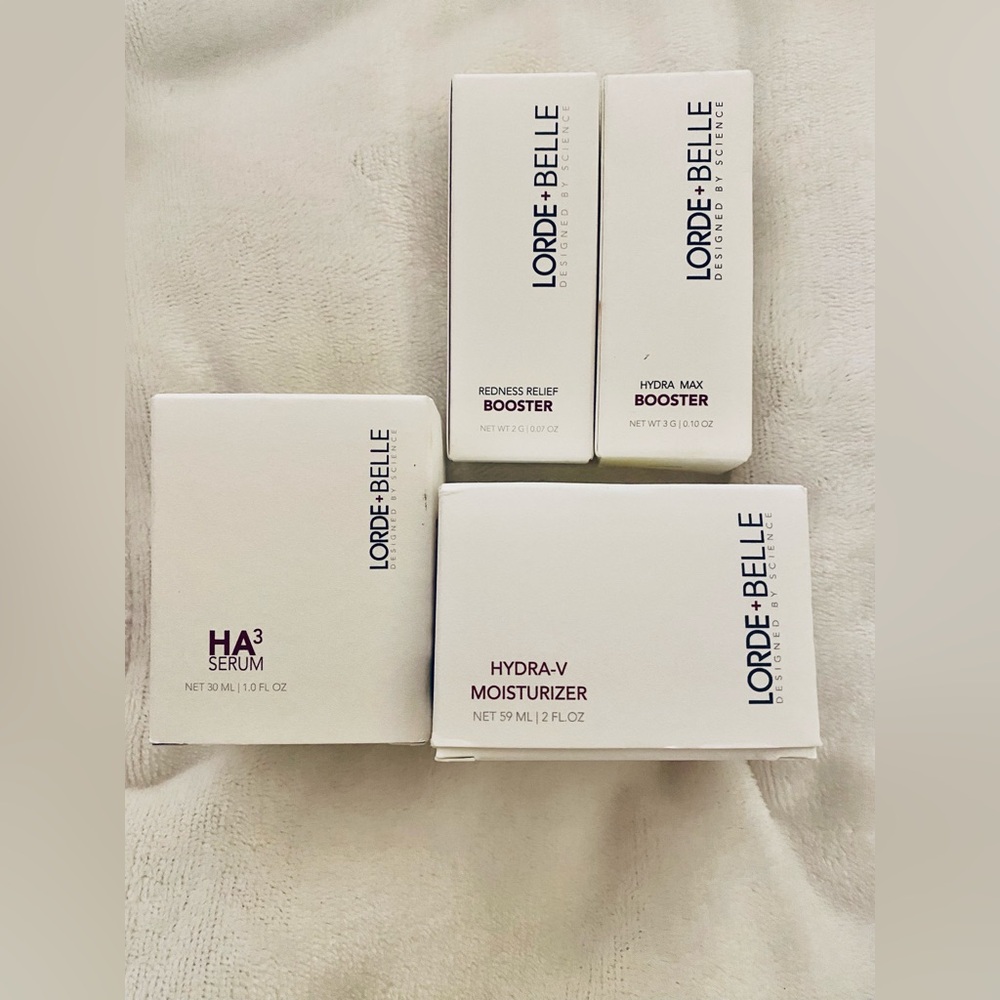 $276 Retail 4 Piece Lorde + Belle Skincare set